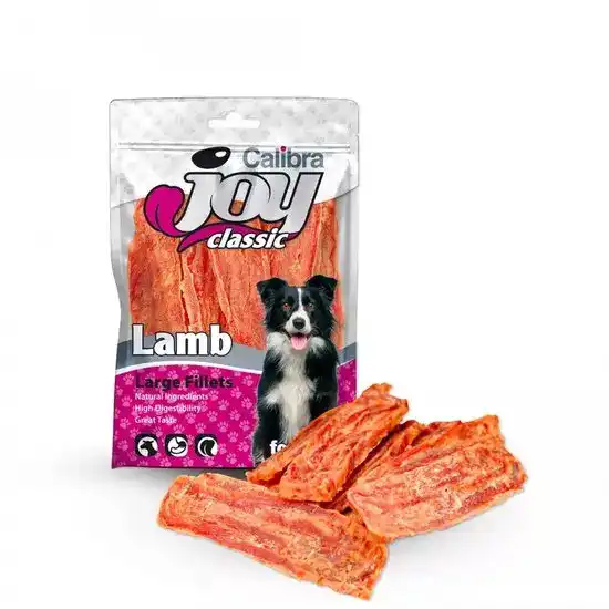 Calibra Joy Classic Large Fillet Treats for Dogs with Lamb 1 x 80g 16261