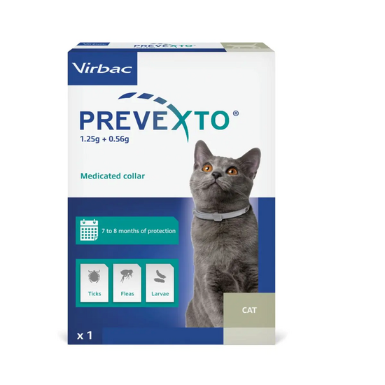 Prevexto Flea and Tick Control Collar for Cats 20989
