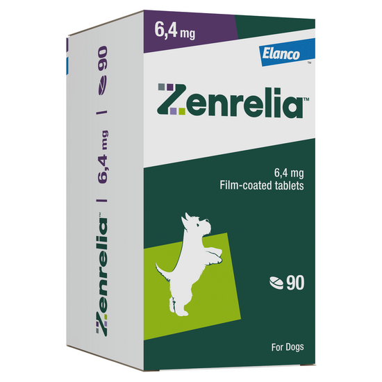 Zenrelia Film-Coated Tablets for Dogs 6.4mg 19055