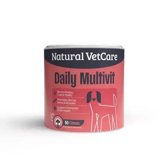 Natural VetCare Daily Multivit Vitamin Supplement Soft Chews for Dogs 19685