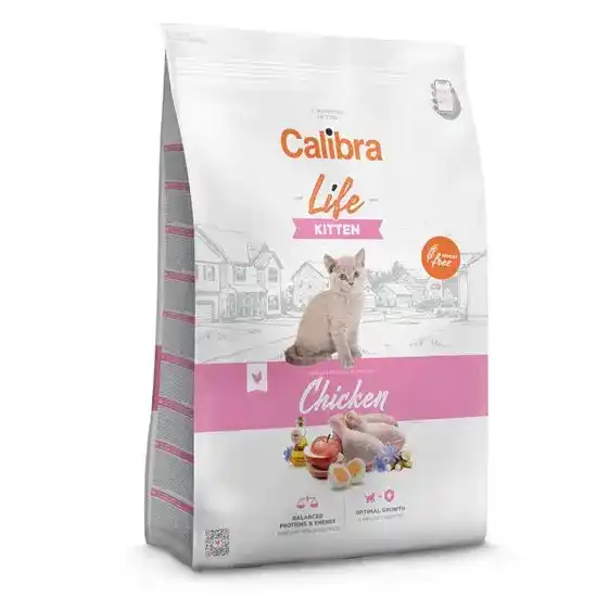 Calibra Cat Life Kitten Dry Cat Food with Chicken 15727