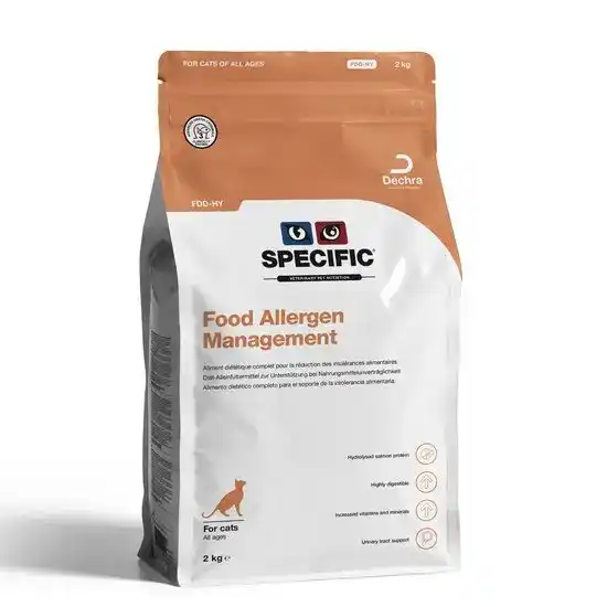 Dechra SPECIFIC FDD-HY Food Allergen Management Dry Cat Food 10423