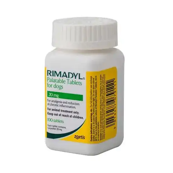 RIMADYL Palatable Tablets for Dogs 20mg 2667
