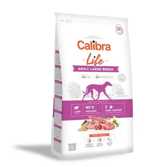 Calibra Dog Life Adult Large Breed Dry Dog Food with Lamb 16631