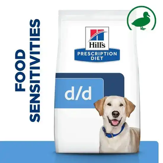 Hill's PRESCRIPTION DIET d/d Food Sensitivities Dry Dog Food with Duck & Rice 643