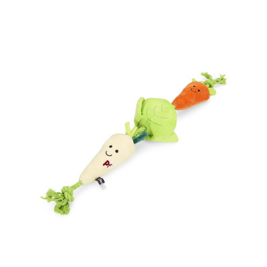 Petface Veggie Tugger Christmas Dog Toy 19950