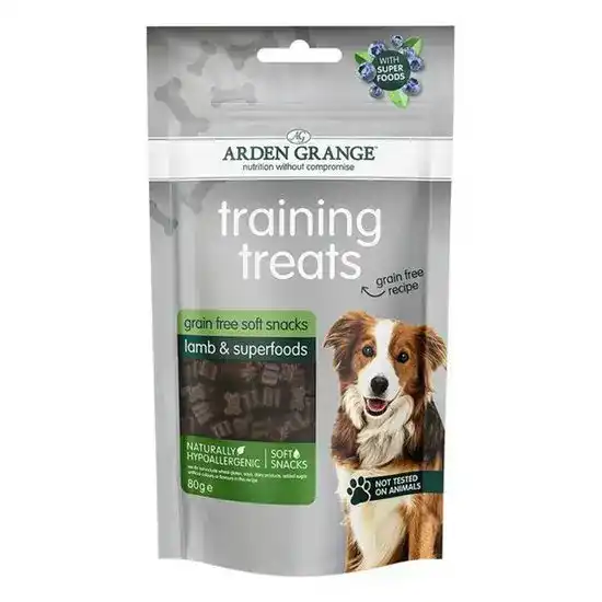 Arden Grange Training Treats Grain Free Lamb and Superfoods 3 x 80g 17793