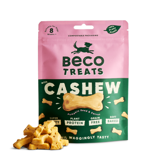 Beco Grain-Free Dog Treats Cashew with Pumpkin Seed & Carrot 70g Packs 16320