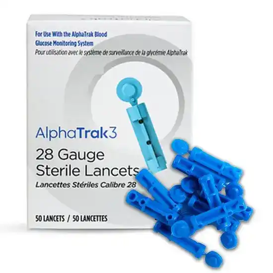 AlphaTrak 3 Blood Glucose Sterile Lancets 16000