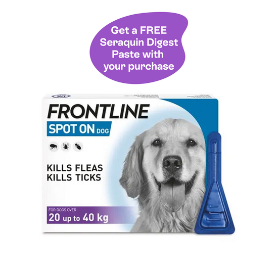 FRONTLINE SPOT-ON Flea & Tick Treatment for Large Dogs (20kg-40kg) 6224