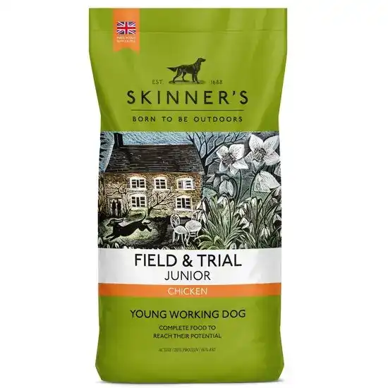 Skinner's Field & Trial Working Junior Dry Dog Food Chicken 17728