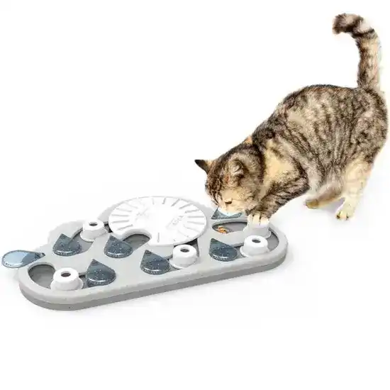 Nina Ottosson Rainy Day Puzzle & Play Game for Cats 17100