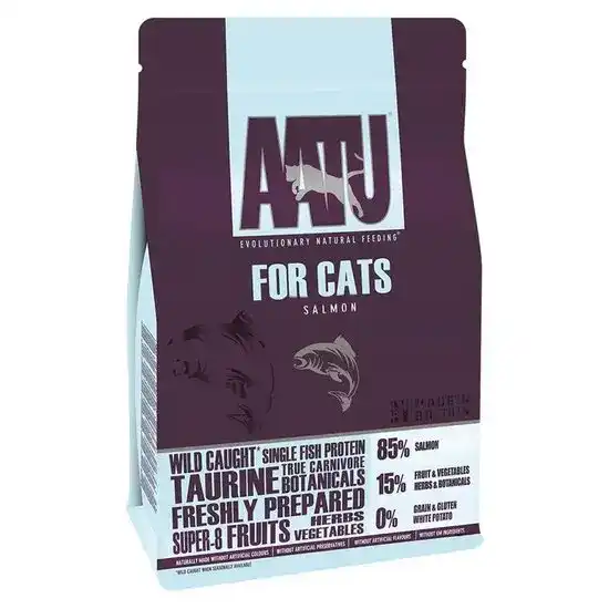 AATU 80/15 Adult Dry Cat Food Salmon 3kg 18113