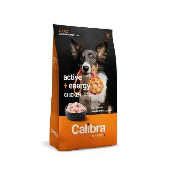 Calibra EXPERT+ Active & Energy Adult Dry Dog Food Chicken 21125
