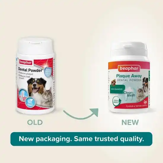 Beaphar Anti-Plaque Dental Powder for Dogs and Cats 15796