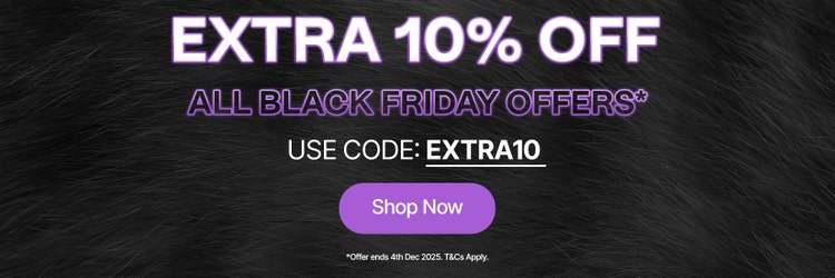 Extra 10% All Black Friday Offers* - Use Code: EXTRA10