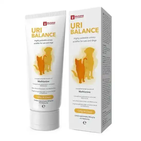 Uri-Balance Urinary Acidifier Supplement Gel for Dogs & Cats 1355
