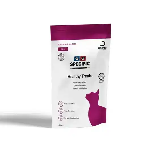 Dechra SPECIFIC FT-H Healthy Treats for Cats 10 x 50g 2071