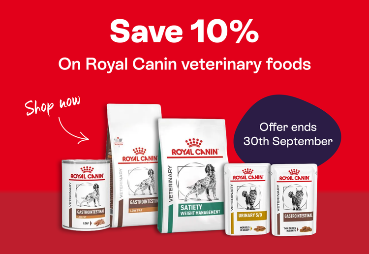 Save 10% On Royal Canin veterinary foods - Shop now