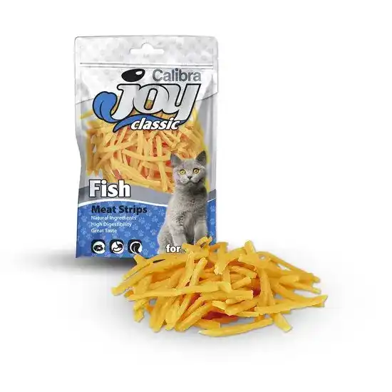 Calibra Joy Classic Treat Strips for Cats with Fish 1 x 70g 16250
