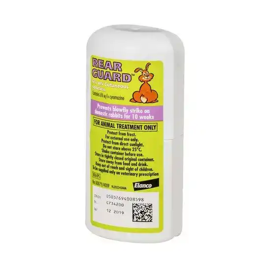 REARGUARD Blowfly Strike Prevention Cutaneous Solution for Rabbits 10002
