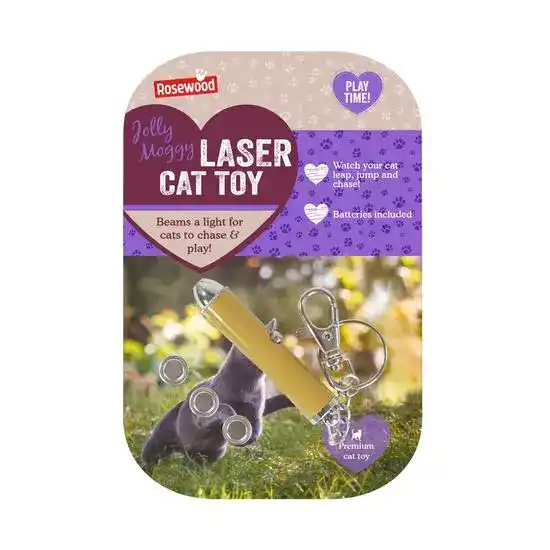 Rosewood Jolly Moggy Laser Cat Toy 20075