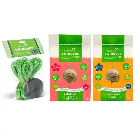 Silvermoor Swingers Horse Toy & Treat Bundle: Rope Kit