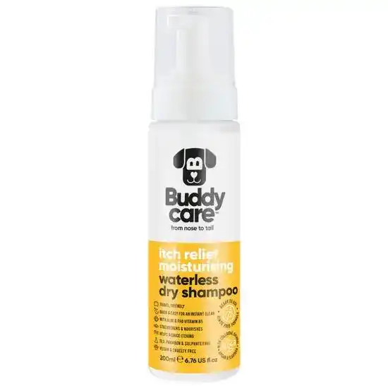 Buddycare Itch Relief Moisturising Waterless Dry Dog Shampoo 20154