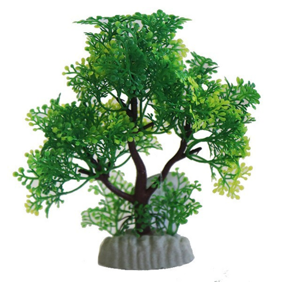Betta Choice Green Tree Plastic Aquarium Plant 20344
