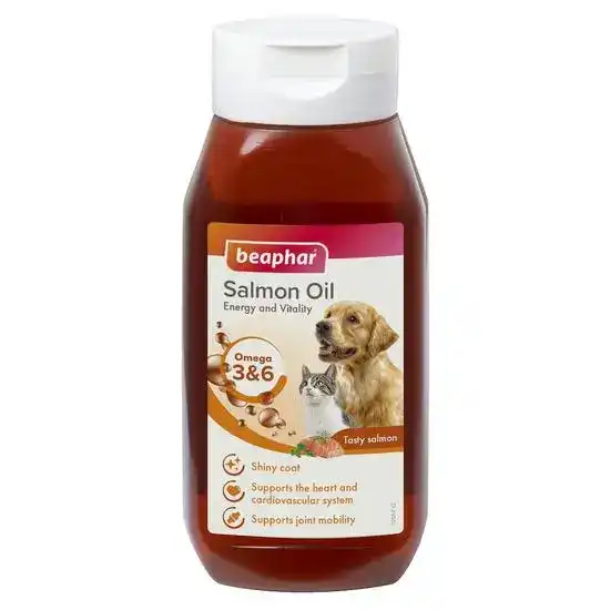 Beaphar Salmon Oil for Cats and Dogs 16692