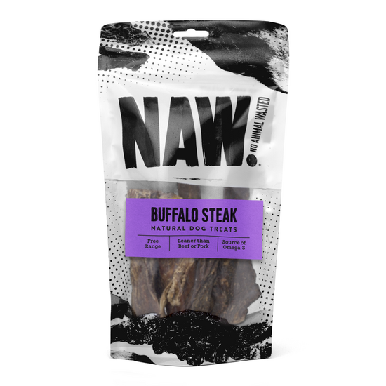 NAW! Buffalo Steak Natural Treats for Dogs 1 x 200g 17906