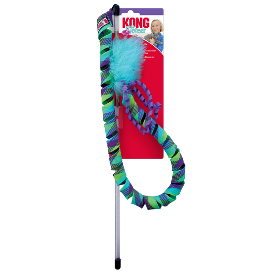 KONG Curlz Teaser Toy for Cats 17227