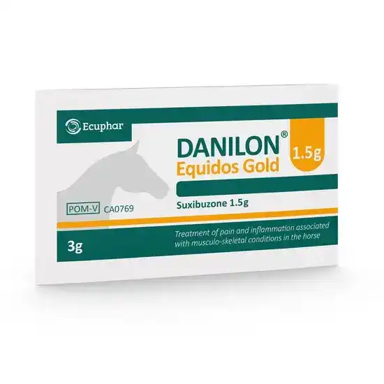 Danilon Equidos Gold Granules for Horses and Ponies 1.5g 15732