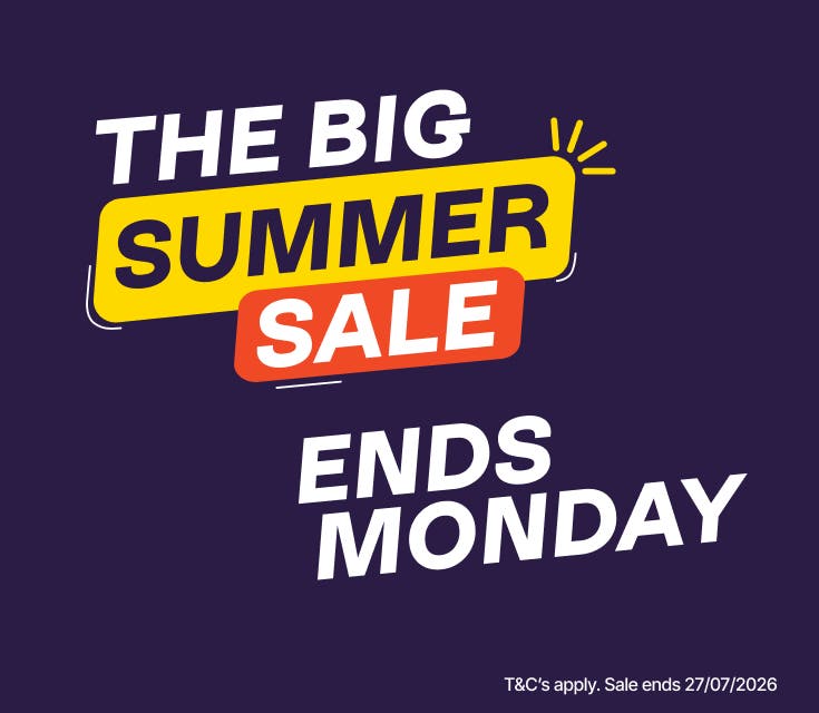 The Big Summer Sale - Last Chance - T&Cs Apply