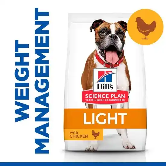 Hill's SCIENCE PLAN Medium Breed Adult Light Dry Dog Food with Chicken 2354