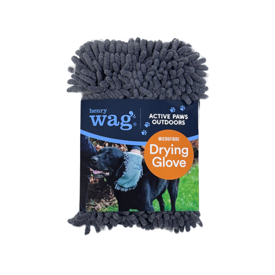 Henry Wag Microfibre Drying Glove for Pets 16102
