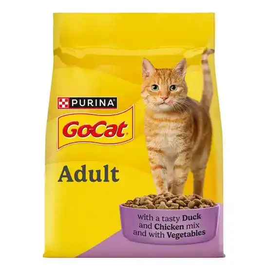 Purina Go-Cat with Duck & Chicken Mix Dry Cat Food 15757