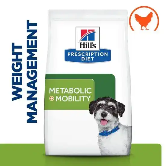 Hill's PRESCRIPTION DIET Mini Breed j/d Metabolic + Mobility Dry Dog Food with Chicken 15981
