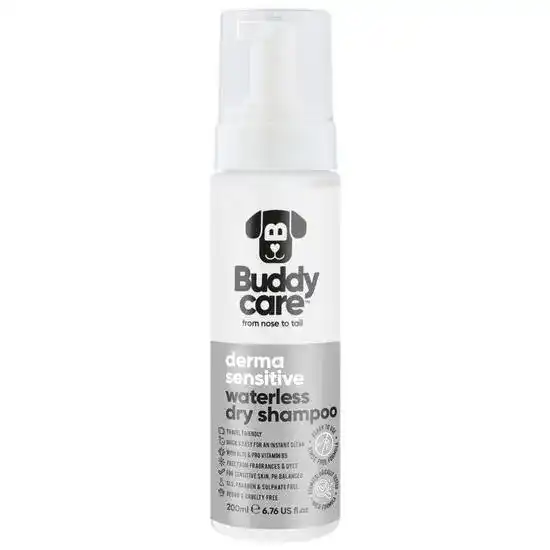 Buddycare Derma Sensitive Waterless Dry Dog Shampoo 20160