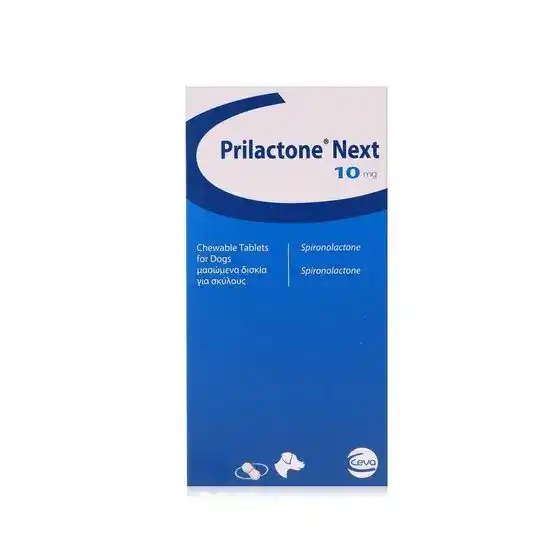 Prilactone Next Chewable Tablets for Dogs 10mg 10627