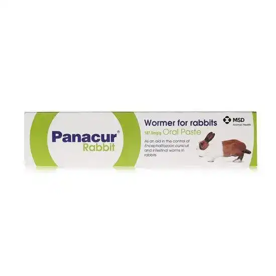 Panacur Oral Paste Wormer for Rabbits 187.5mg/g 1553