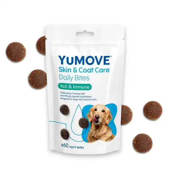 YuMOVE Skin & Coat Care Itch & Immune Daily Bites for Dogs 19231