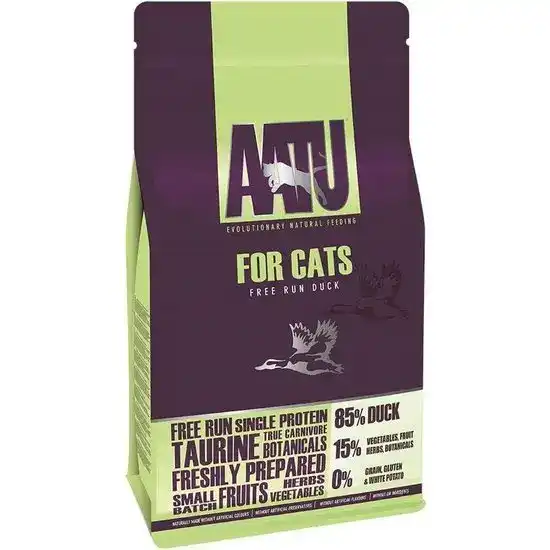 AATU 80/15 Adult Dry Cat Food Duck 3kg 18112
