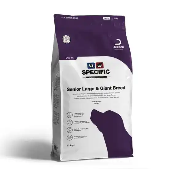 Dechra SPECIFIC CGD-XL Large & Giant Breed Senior Dry Dog Food 20011