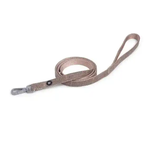 Petface Tan Tweed Dog Lead 18439