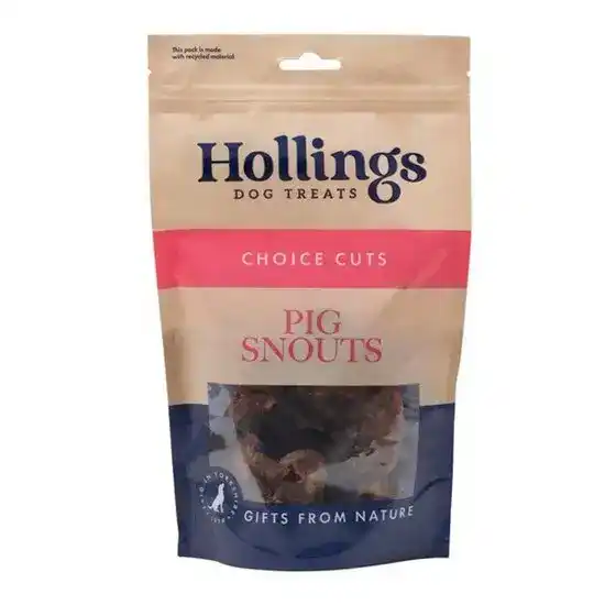 Hollings Pig Snouts Dog Treats 1 x 120g 17935