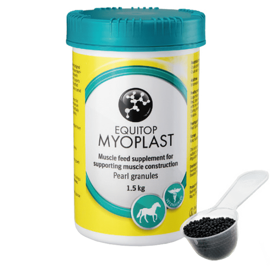 Equitop Myoplast Muscle Growth Support Supplement Pearl Granules for Horses 735