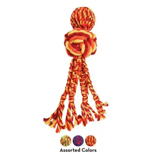 KONG Wubba Weave with Rope Toy for Dogs 3313