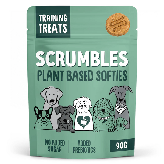 Scrumbles Softies Training Dog Treats Plant Based 2 x 90g 17829