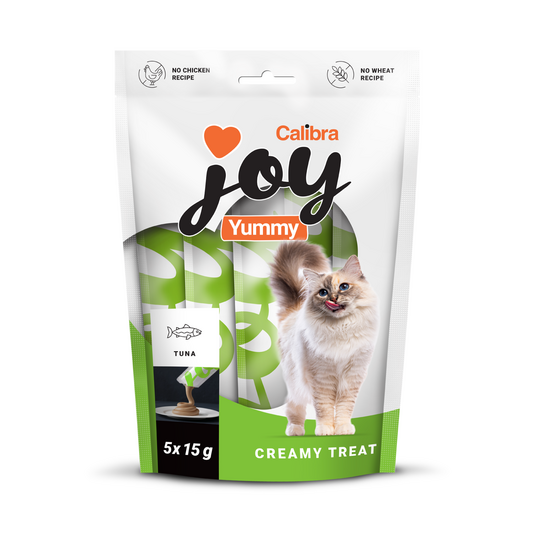 Calibra Joy Yummy Cat Treat Paste Tuna 15g 21114